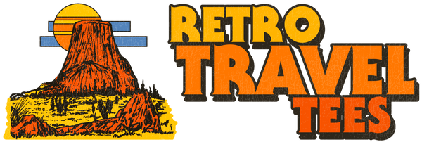 Retro Travel Tees | Vintage Destination Shirts and Souvenirs